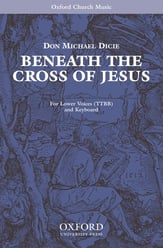 Beneath the Cross of Jesus TTBB choral sheet music cover